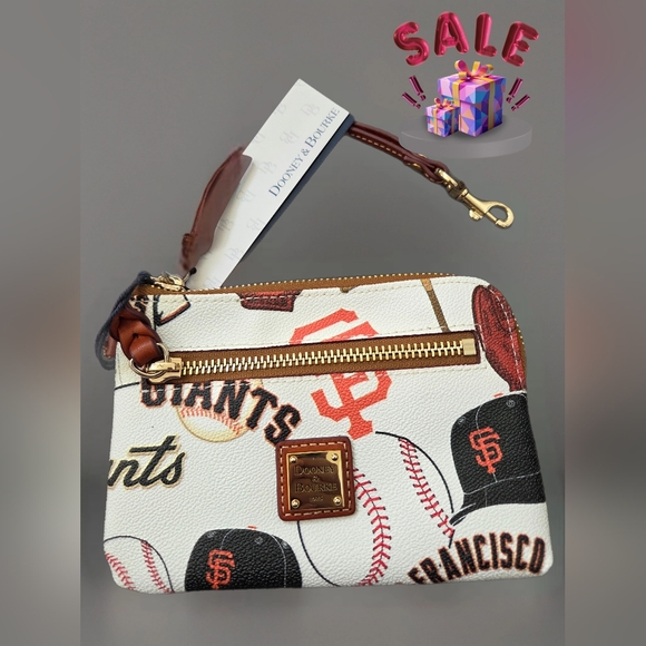 Dooney & Bourke Handbags - New Dooney and Bourke Sant Francisco Giants wristlet wallet